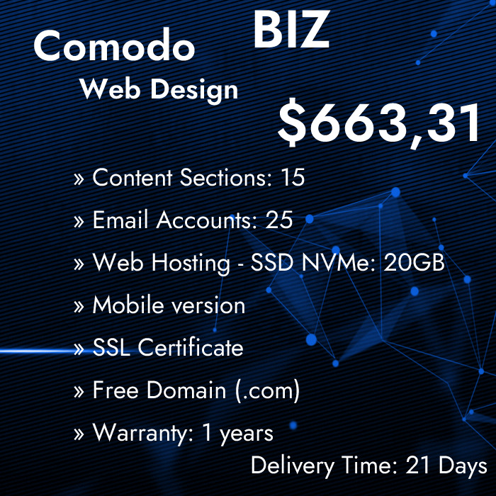 Web Design Comodo Biz en