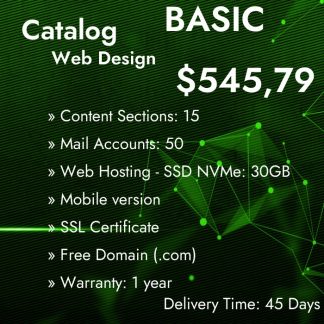 Web Design Catalog Basic